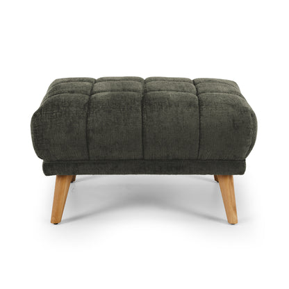 Chester Ottoman Fern Green