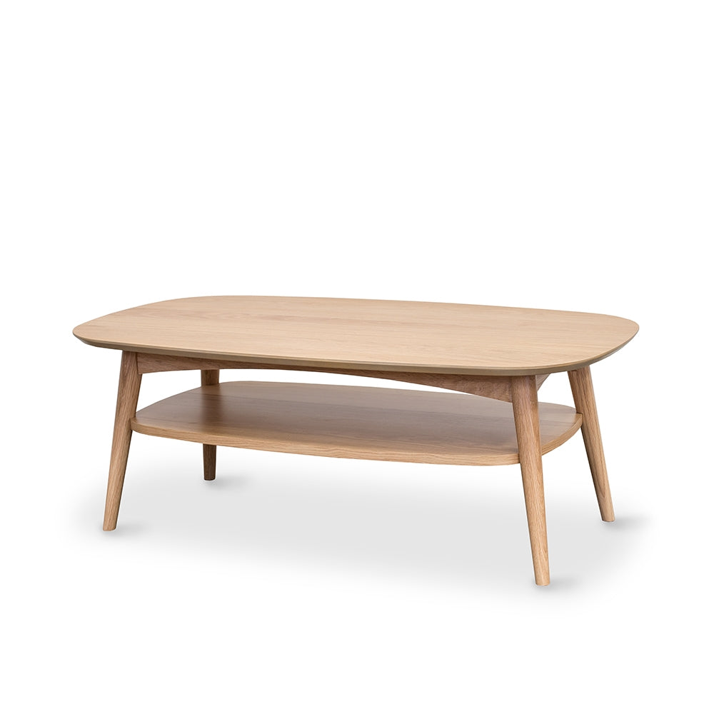 Como Coffee Table with Shelf-Global Living