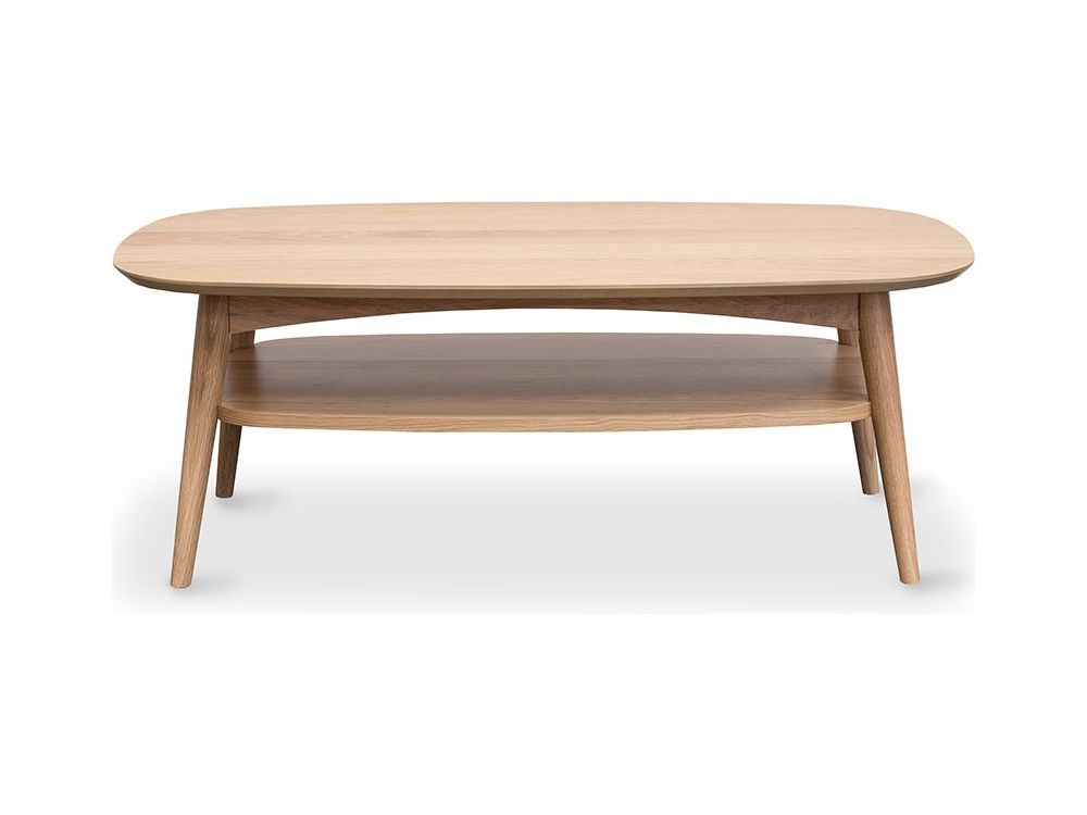 Como Coffee Table with Shelf-Global Living