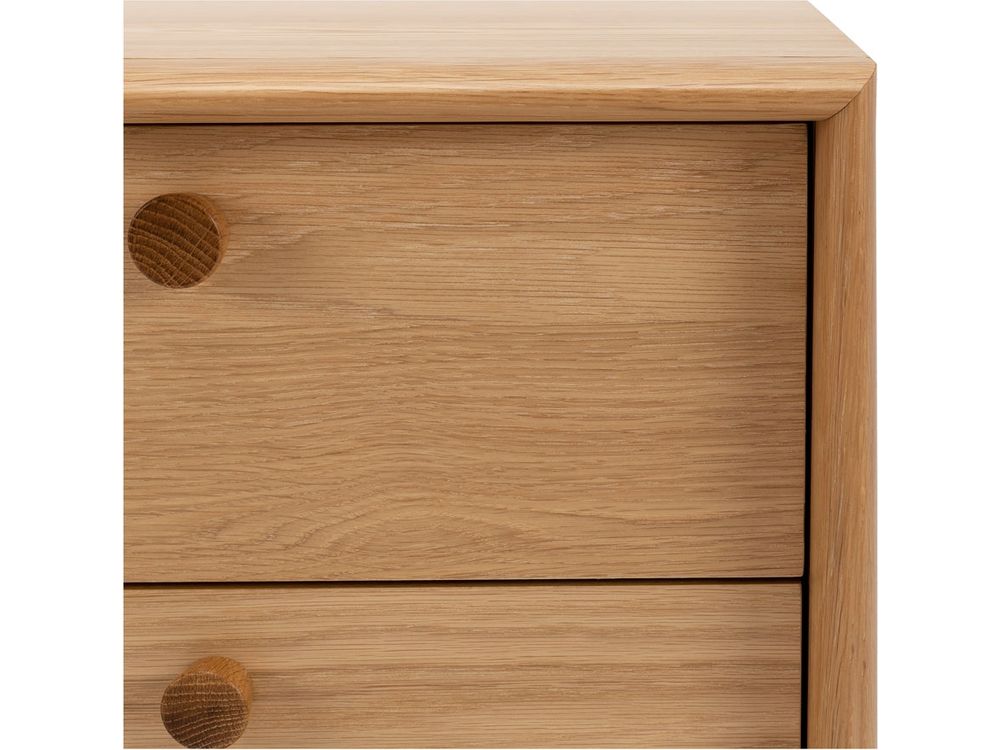 Prague Bedside 2 Drawers-Global Living