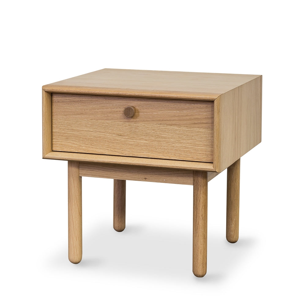 Prague Lamp Table with Drawer-Global Living