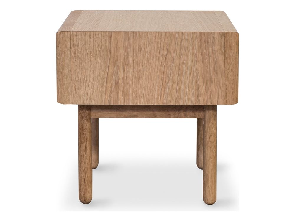 Prague Lamp Table with Drawer-Global Living