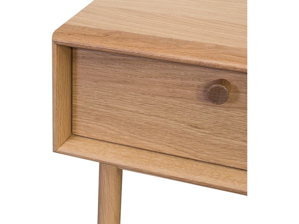 Prague Lamp Table with Drawer-Global Living