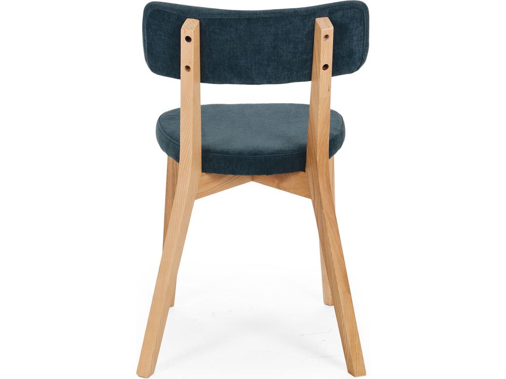 Prague Dining Chair - Blue Strata-Global Living