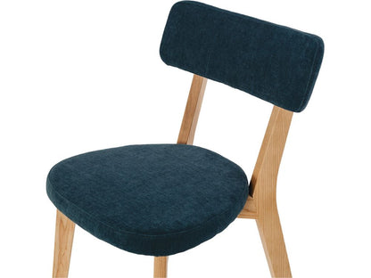 Prague Dining Chair - Blue Strata-Global Living