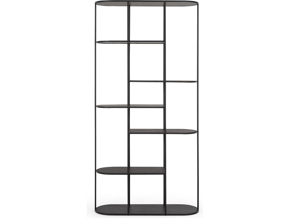 Nouveau Bookcase Black-Global Living