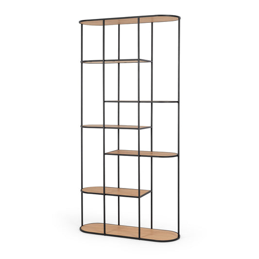 Nouveau Bookcase Natural-Global Living