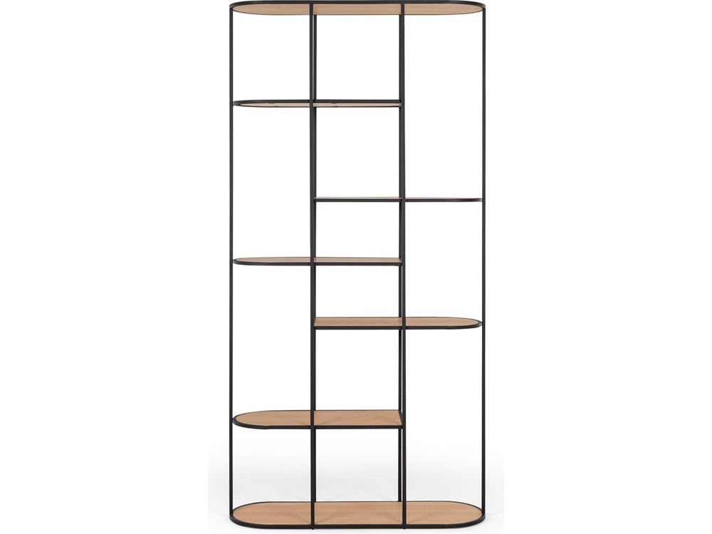 Nouveau Bookcase Natural-Global Living